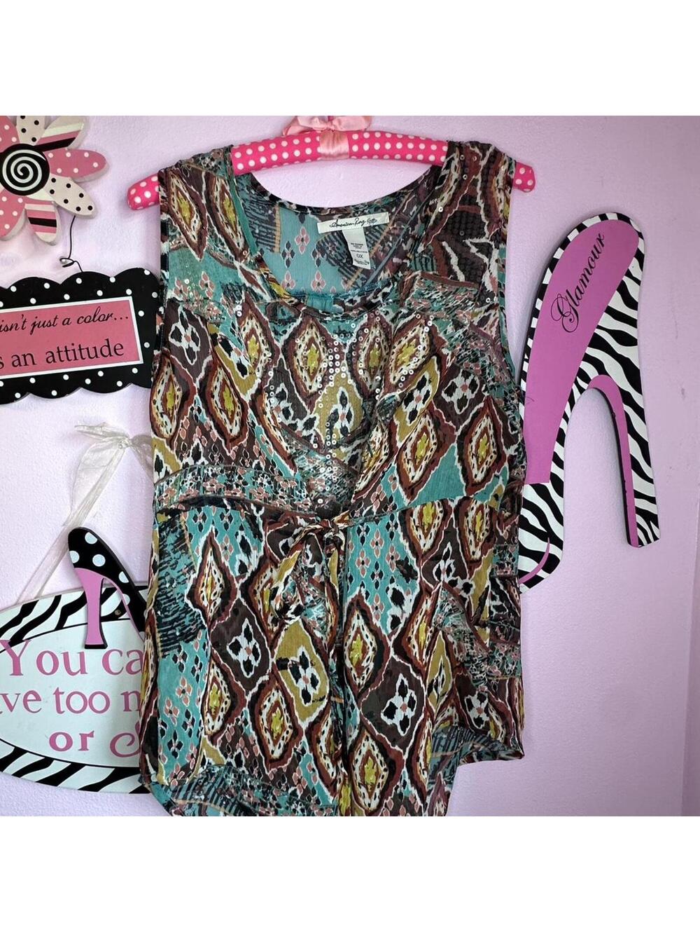 American Rag sleeveless blouse